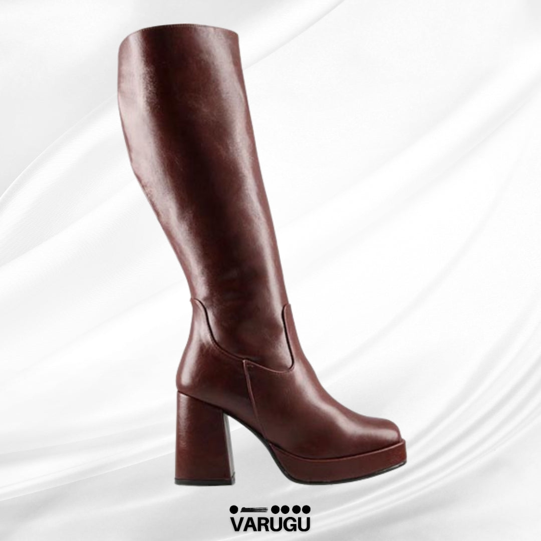 Botas largas y altas vino de mujer