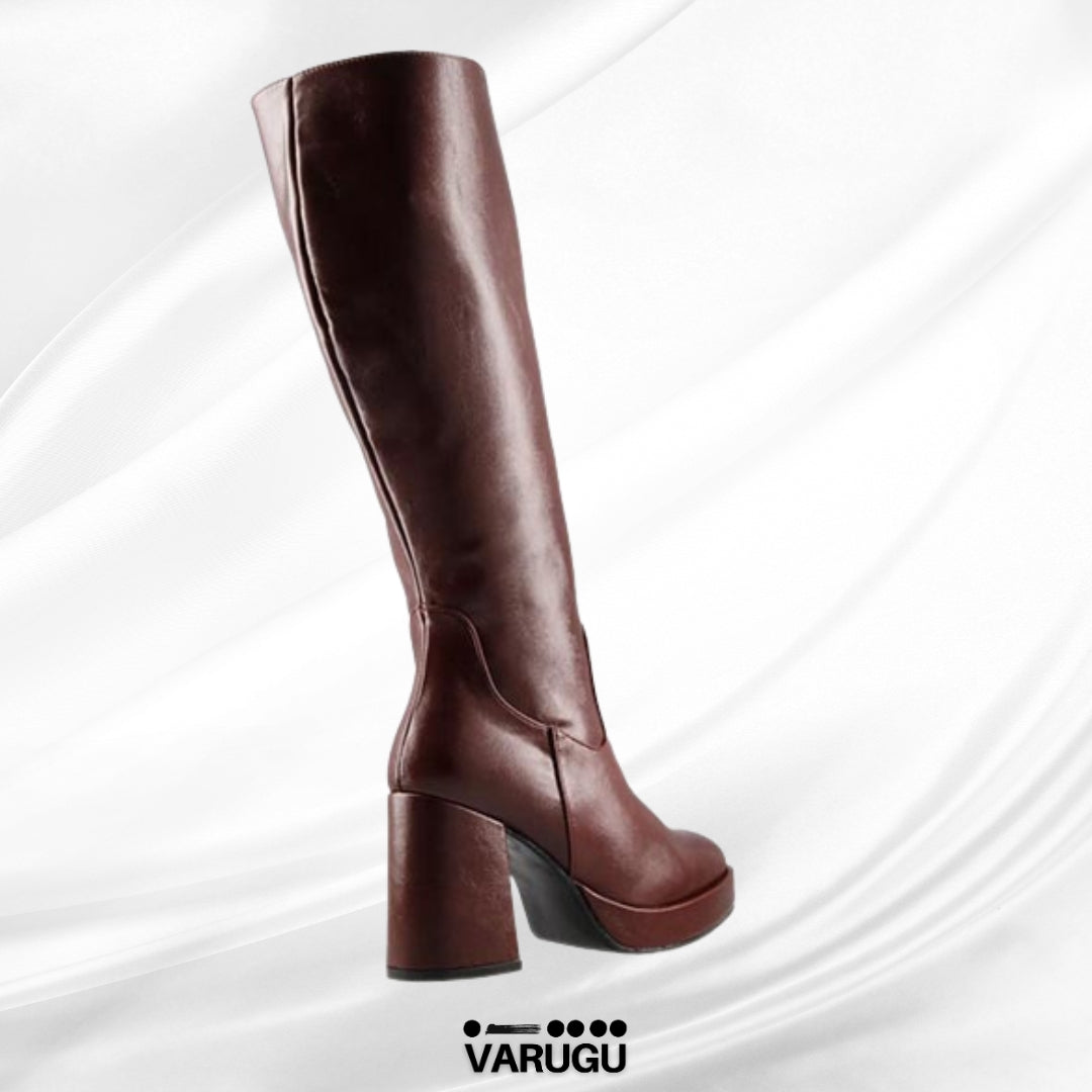 Botas largas y altas vino de mujer