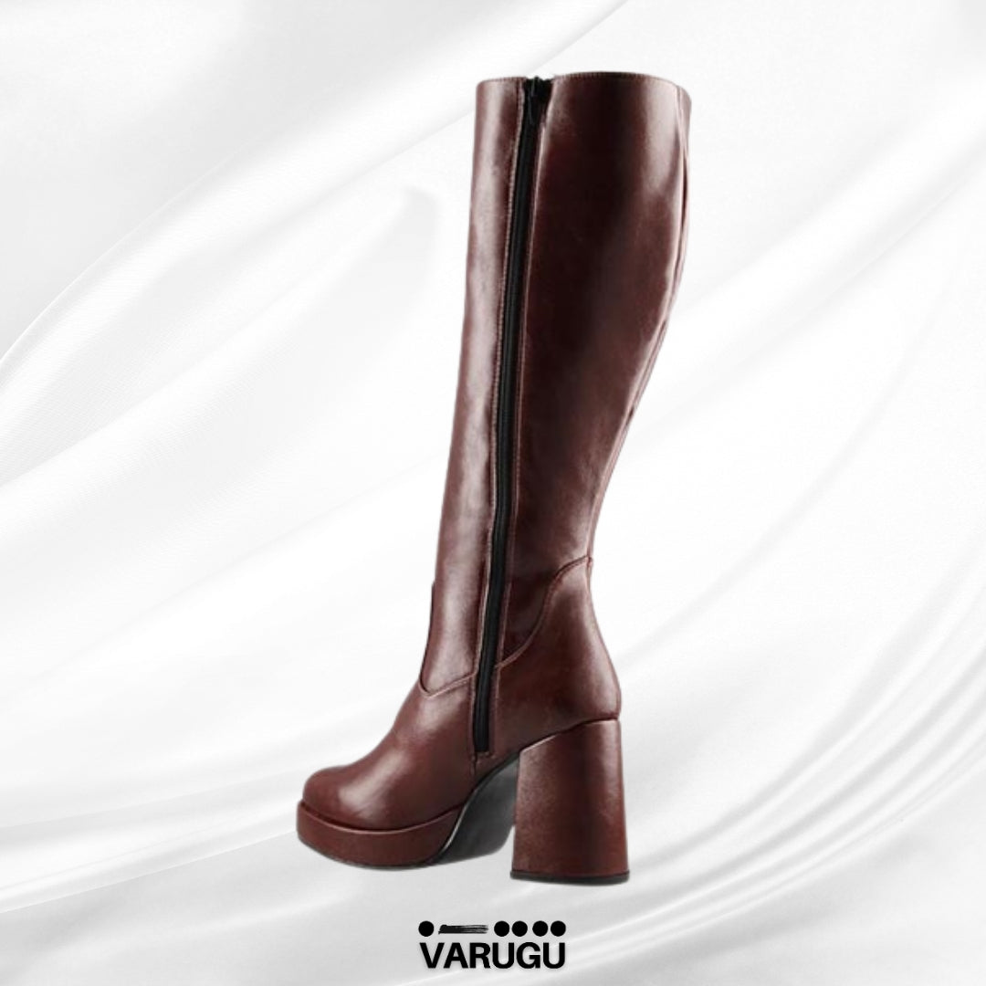 Botas largas y altas vino de mujer