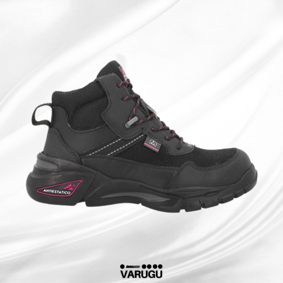 Botas con puntera de protección para dama
