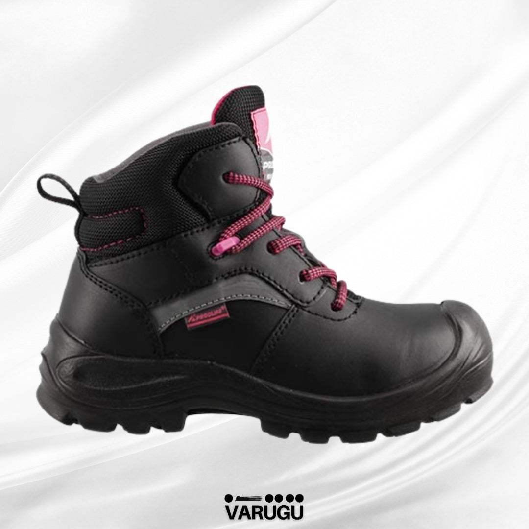 Botas industriales con antiestática para mujer
