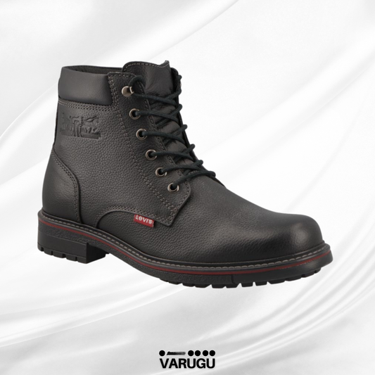 Botines LEVIS negros de piel