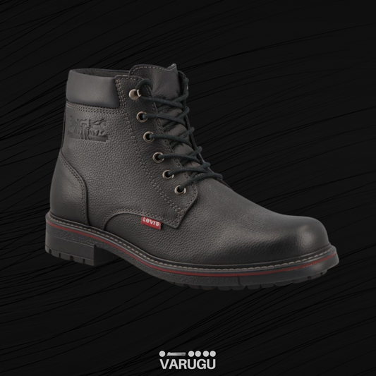 Botines LEVIS negros de piel