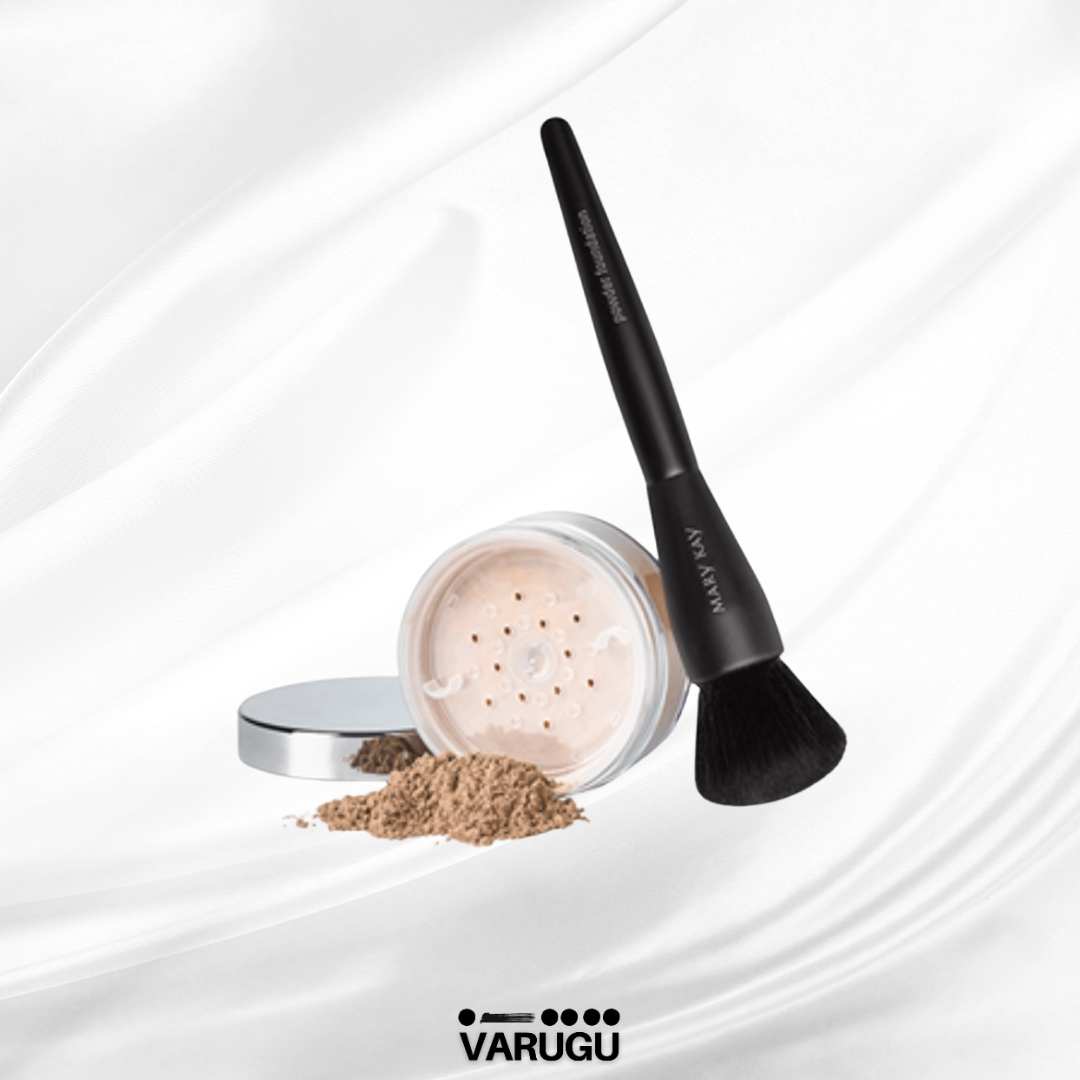 Brocha para maquillaje en polvo | Aplicación precisa