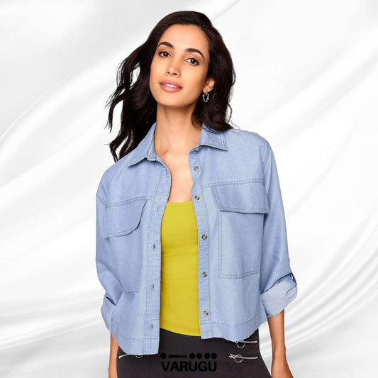 Camisa de mezclilla mujer