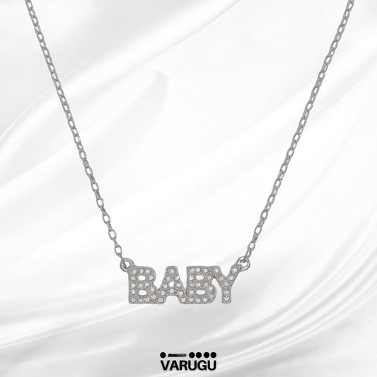 Collar Baby plata - Paris Hilton