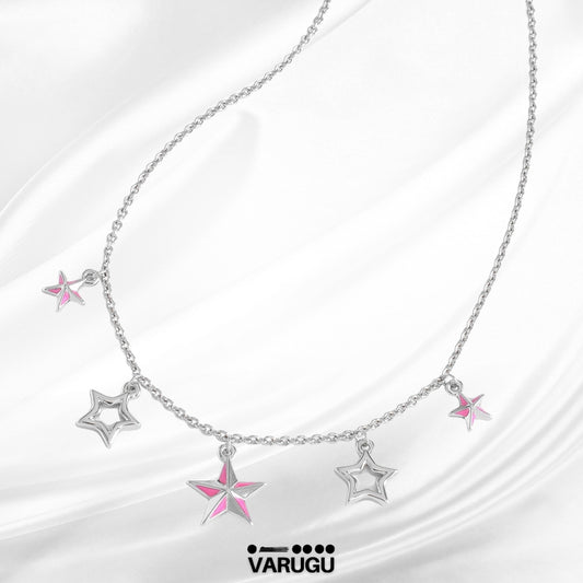 Collar plata con estrella - Paris Hilton