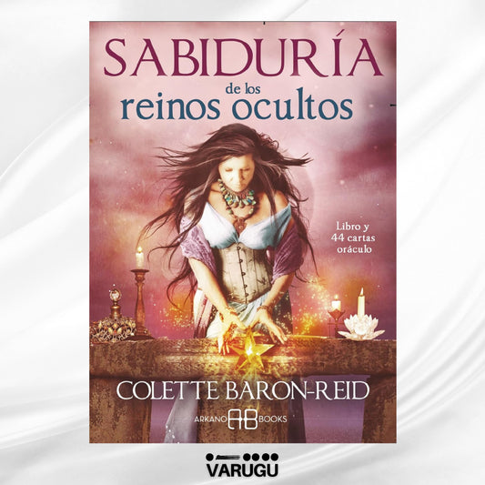 ORÁCULO Sabiduría de los reinos ocultos - Libro y 44 Cartas - Colette Baron