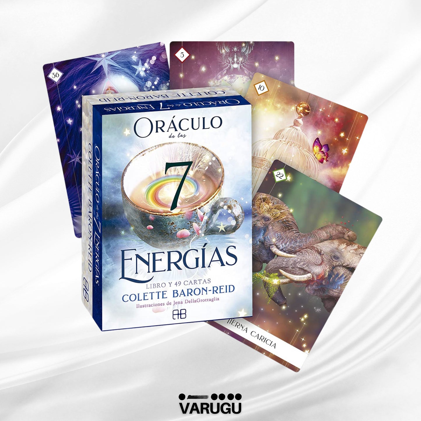 ORÁCULO de las 7 energías - 49 Cartas y libro - Colette Baron Reid