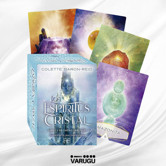 ORÁCULO Los espíritus cristal - 58 Cartas y libro - Colette Baron Reid