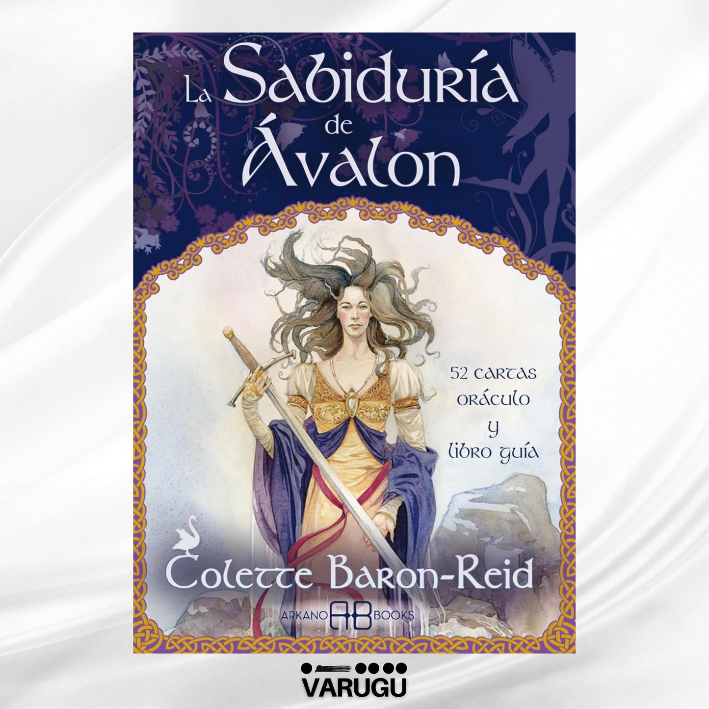 ORÁCULO Sabiduría de Avalon - 52 Cartas y libro - Colette Baron Reid