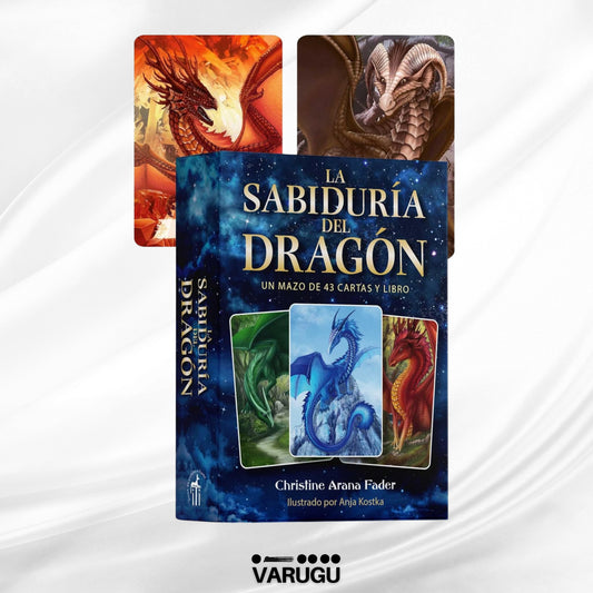 ORÁCULO Sabiduría del dragón - 43 Cartas y libro - Christine Arana