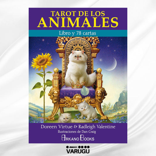 TAROT de los animales - 78 Cartas y libro - Doreen Virtue y Radleigh Valentine