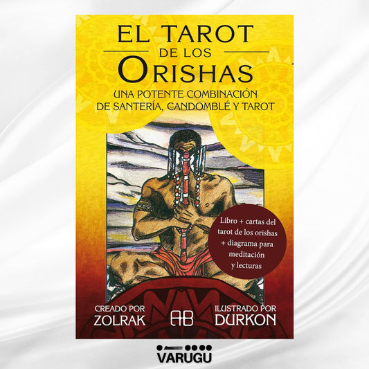 TAROT de los Orishas -Libro, Cartas y Diagrama - Zolrak