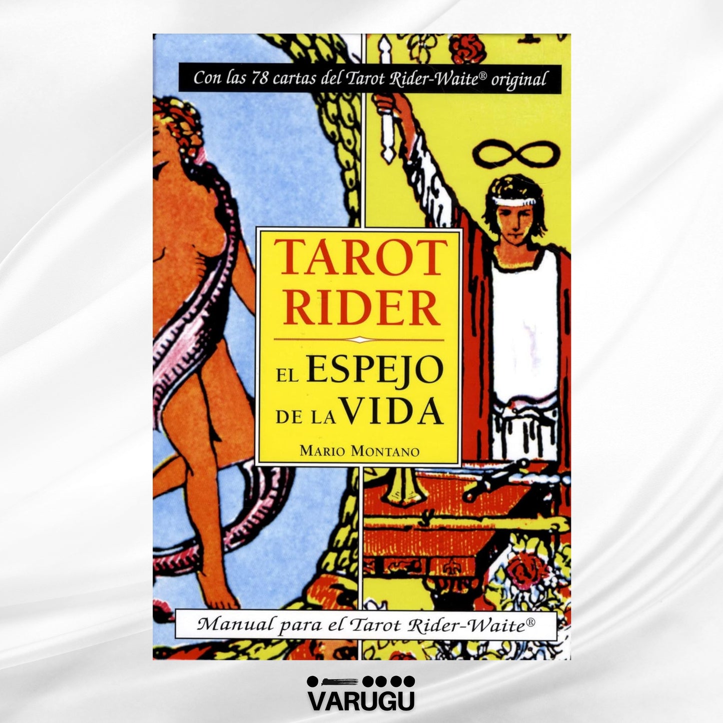 TAROT Rider El espejo de la vida - 78 Cartas y libro - Mario Montano