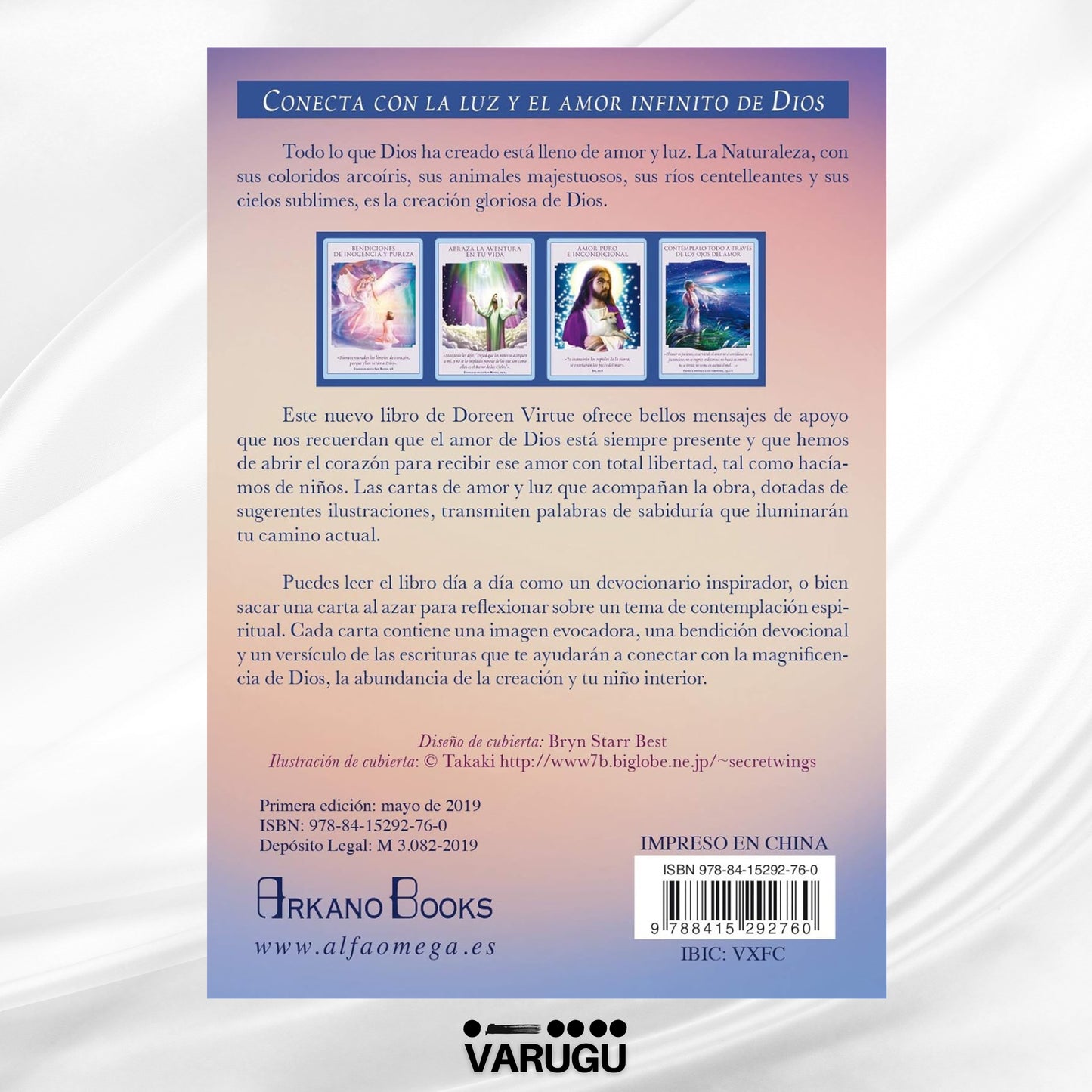 ORÁCULO Amor y luz - Libro y 44 Cartas - Dra. Doreen Virtue