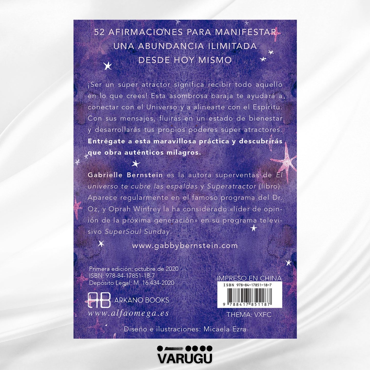 ORÁCULO Super atractor - 52 Cartas y libro - Gabrielle Bernstein