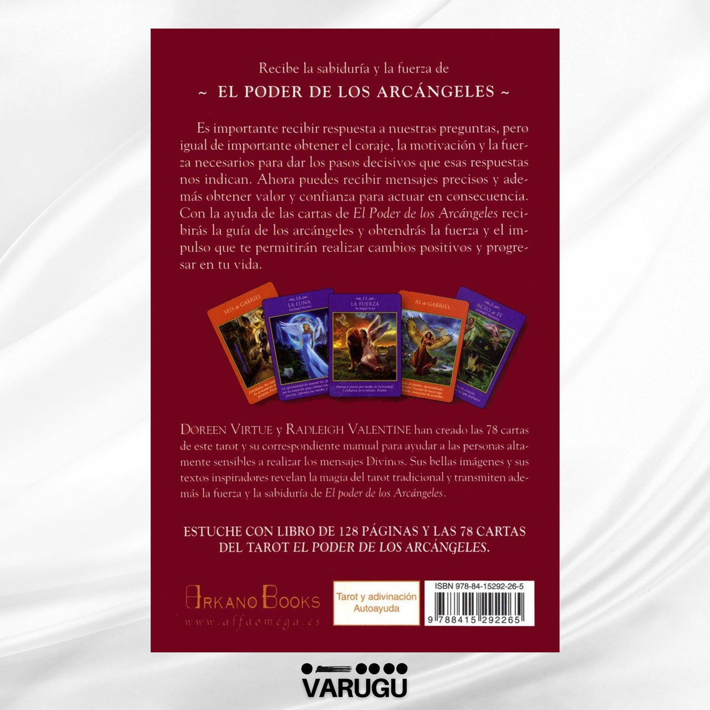 TAROT Poder de los arcángeles - Libro y 78 Cartas - Radleigh Valentine