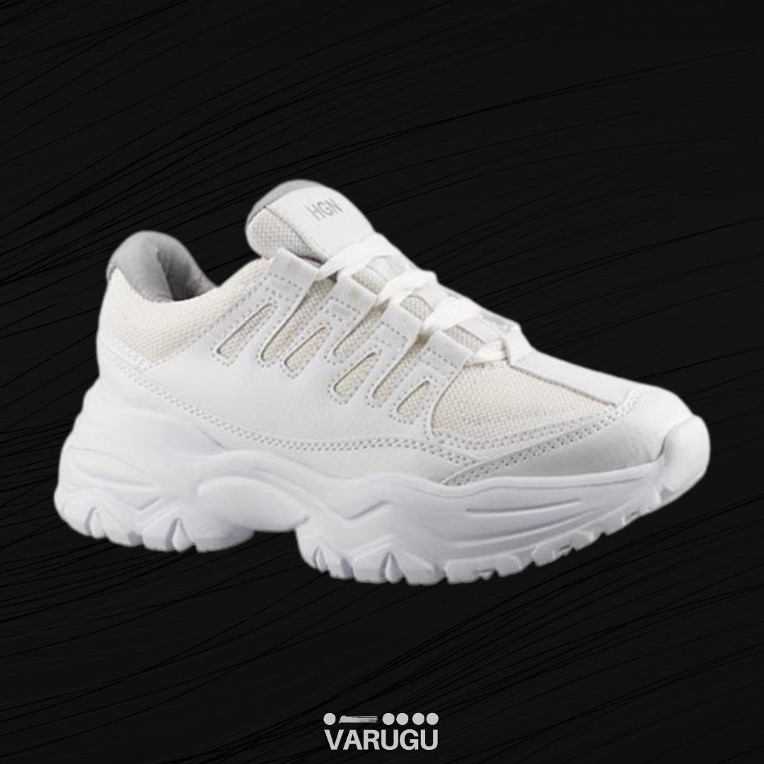 Tenis sport HGN blancos para dama