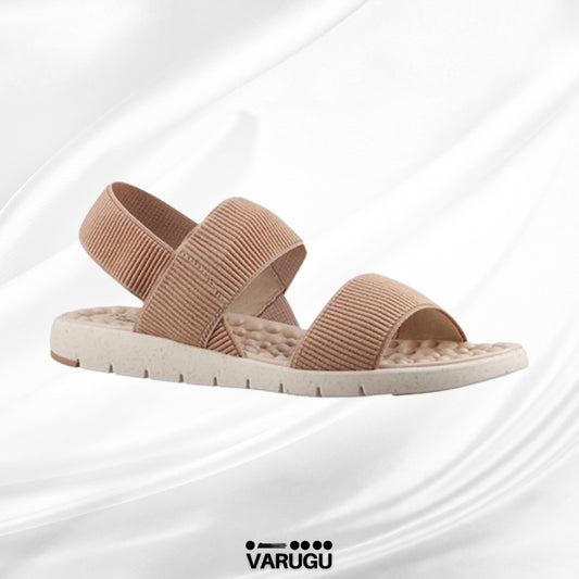 Sandalias flexibles color maquillaje