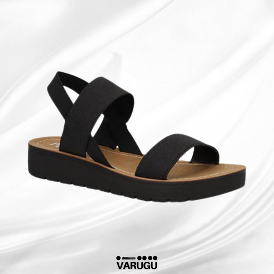 Sandalias casuales de elástico