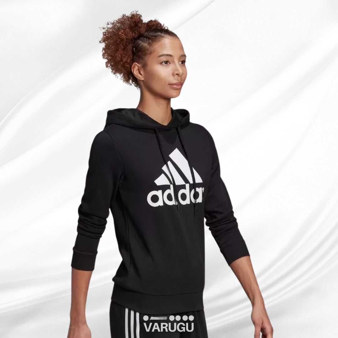 Sudadera ADIDAS con capucha | Deportiva y casual | Negra