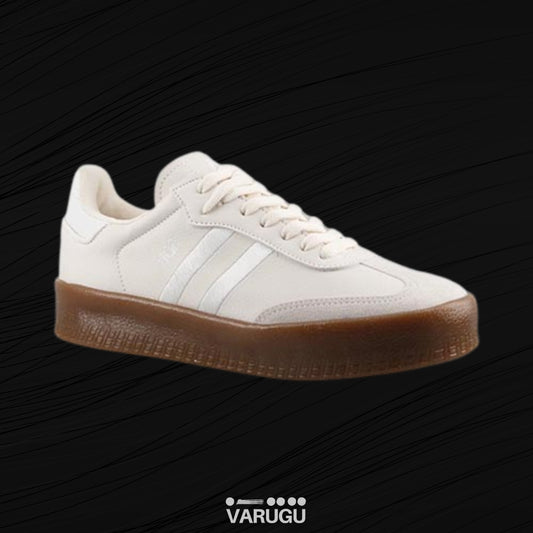 Tenis HGN casuales beige para dama