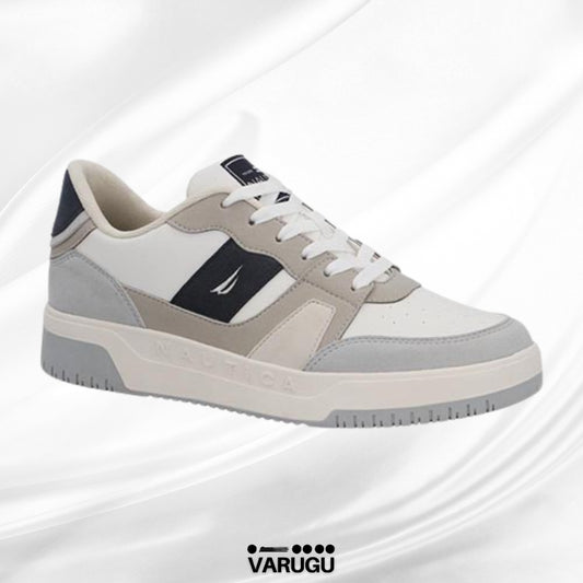 Tenis NAUTICA color marfil para caballero