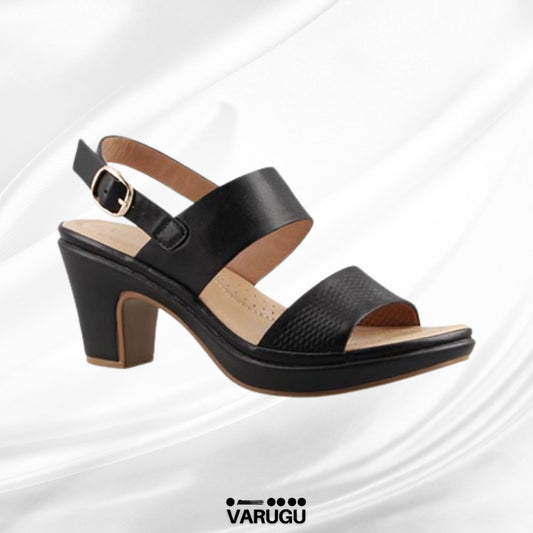 Zapatillas negras con plantilla acolchonada
