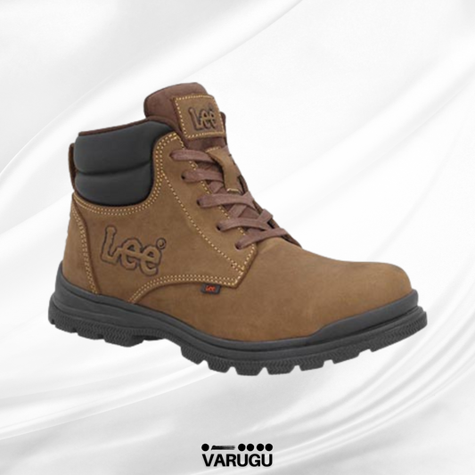 Botines LEE café de piel resistentes