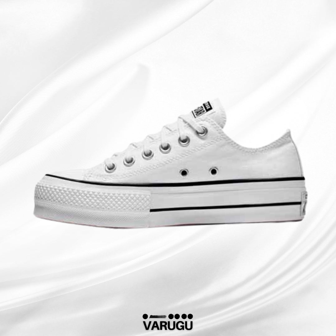 Tenis CONVERSE blancos mujer suela gruesa