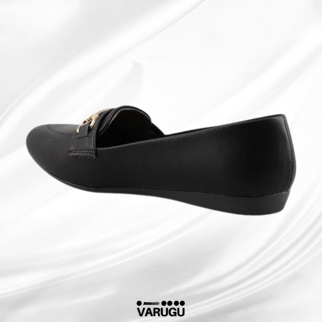 Flats sofisticados color negro para dama