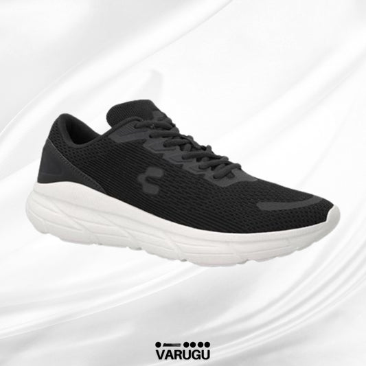 Tenis deportivo CHARLY color gris con detalles blanco para hombre