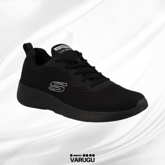 Tenis deportivo acolchados SKECHERS SPORT color negro para caballero