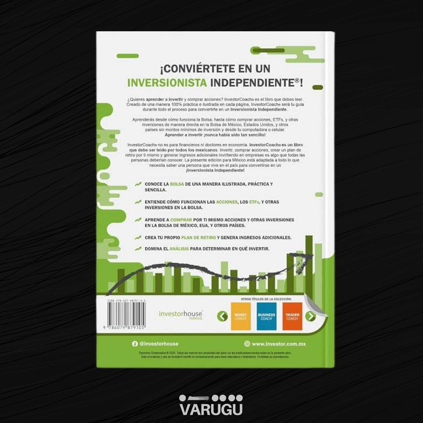 Libro InvestorCoach® | Aprende a invertir en la Bolsa de Valores | Más vendido en México