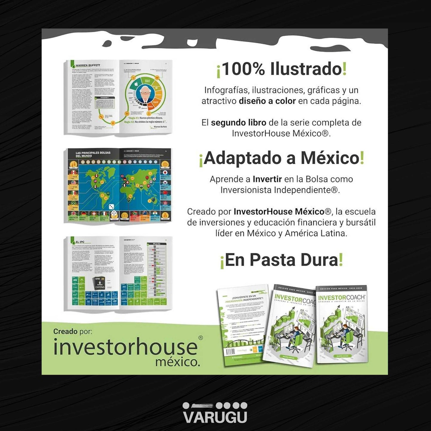Libro InvestorCoach® | Aprende a invertir en la Bolsa de Valores | Más vendido en México