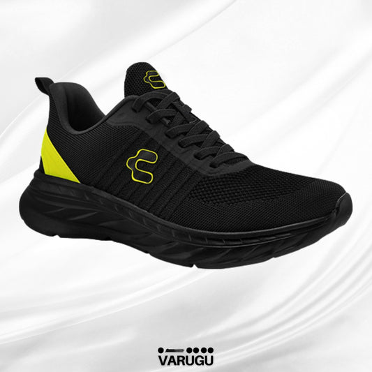 Tenis CHARLY negro con forro textil suave para hombre