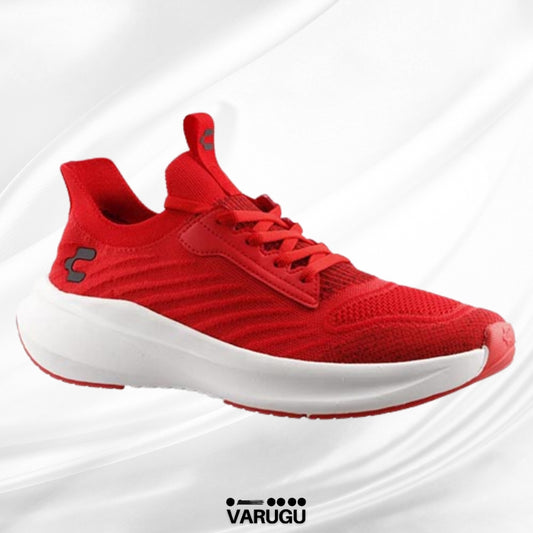 Tenis CHARLY color rojo con suela suave y flexible para caballero