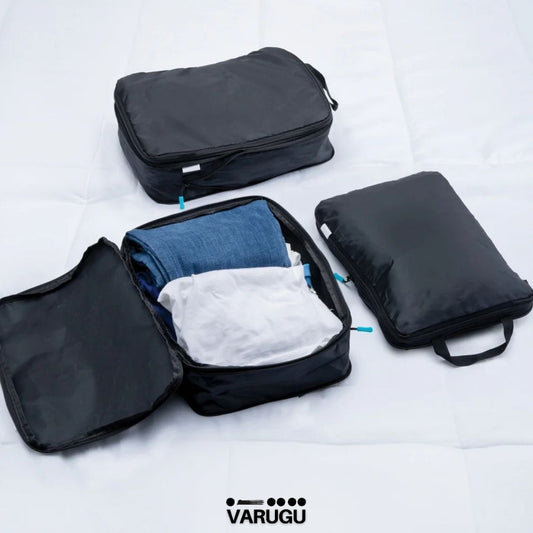 Set de 3 bolsas organizadoras