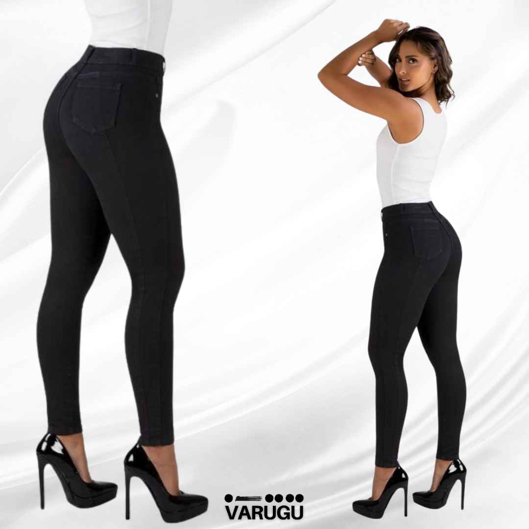 Pantalón NEGRO Stretch Oh Pomp! | Estira, etiliza figura y levanta glúteos