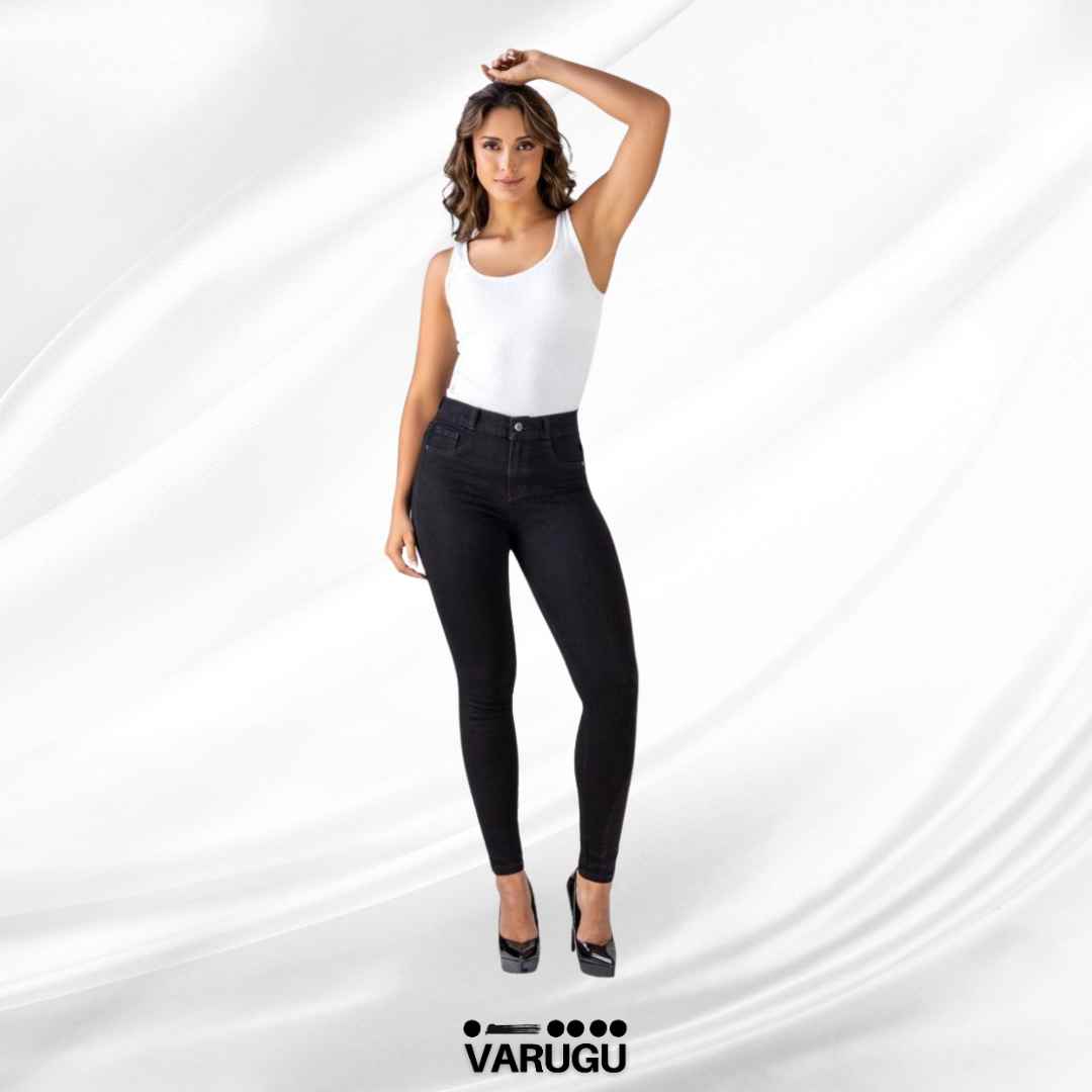 Pantalón NEGRO Stretch Oh Pomp! | Estira, etiliza figura y levanta glúteos