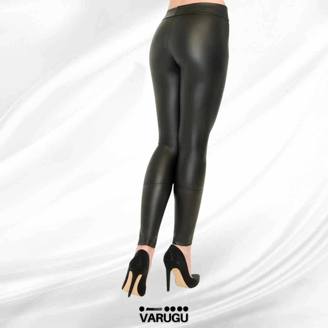 LEGGINGS Negros de vinipiel | Stretch, ligeros y transpirables