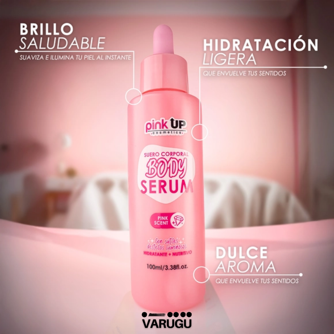 Suero corporal con brillos Pink Scent - Pink Up
