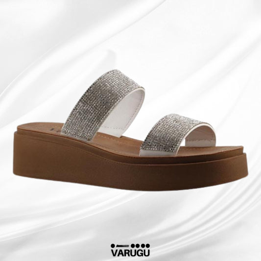 Sandalias con plataforma y  plantilla acolchonada