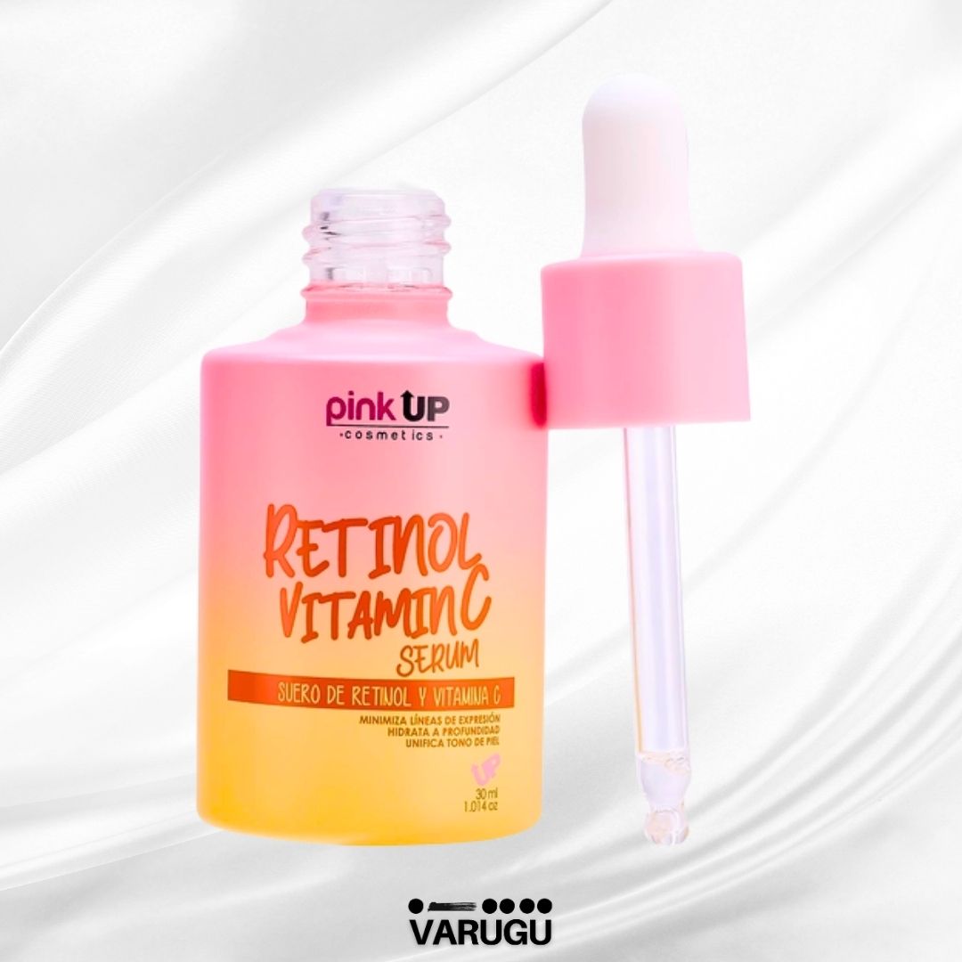 Suero de Retinol y Vitamina C - Pink Up