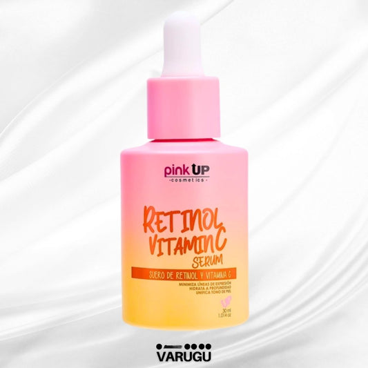 Suero de Retinol y Vitamina C - Pink Up