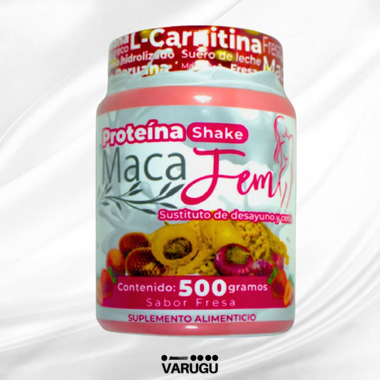Proteína MacaFem - Moldea figura y da fuerza en ejercicio