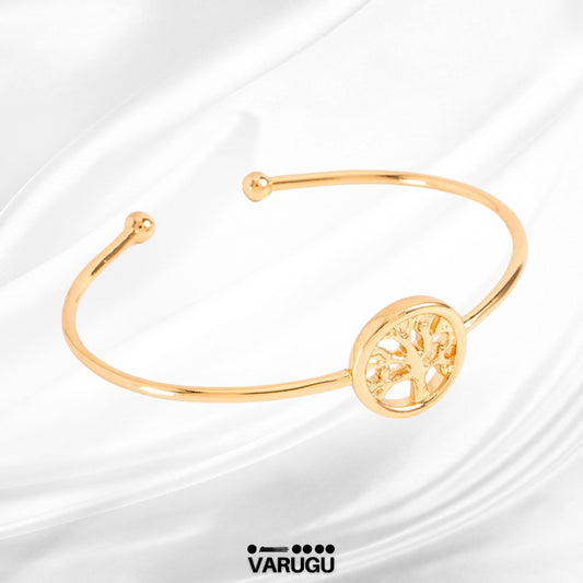 Pulsera Árbol de la Vida baño de oro