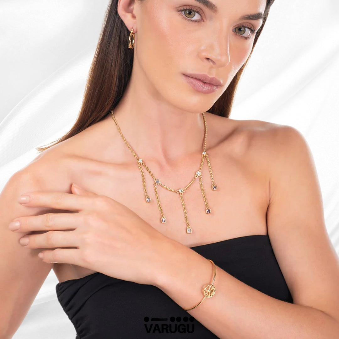 Pulsera Árbol de la Vida baño de oro