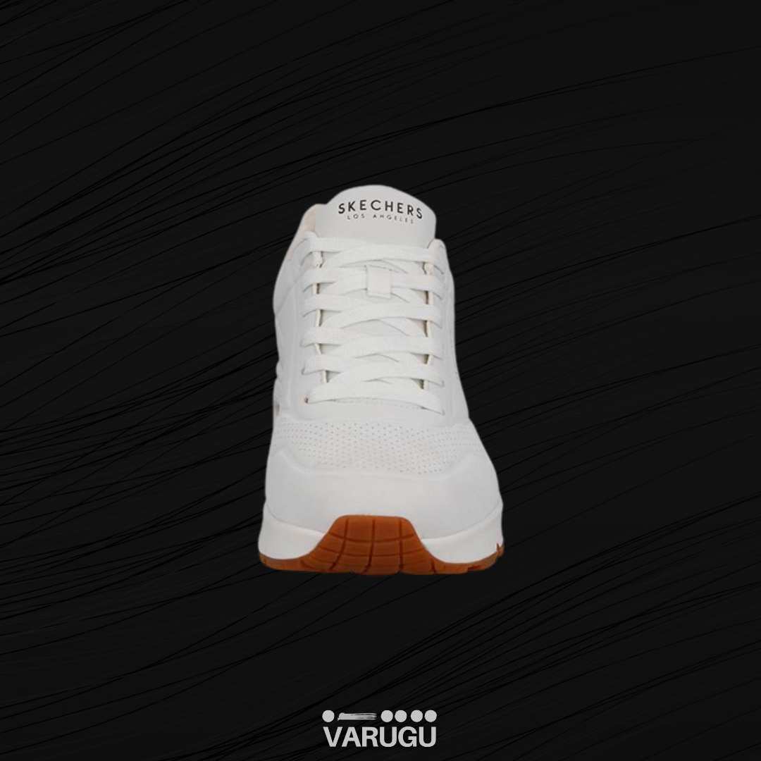 Tenis para ejercicio SKECHERS color blanco para hombre